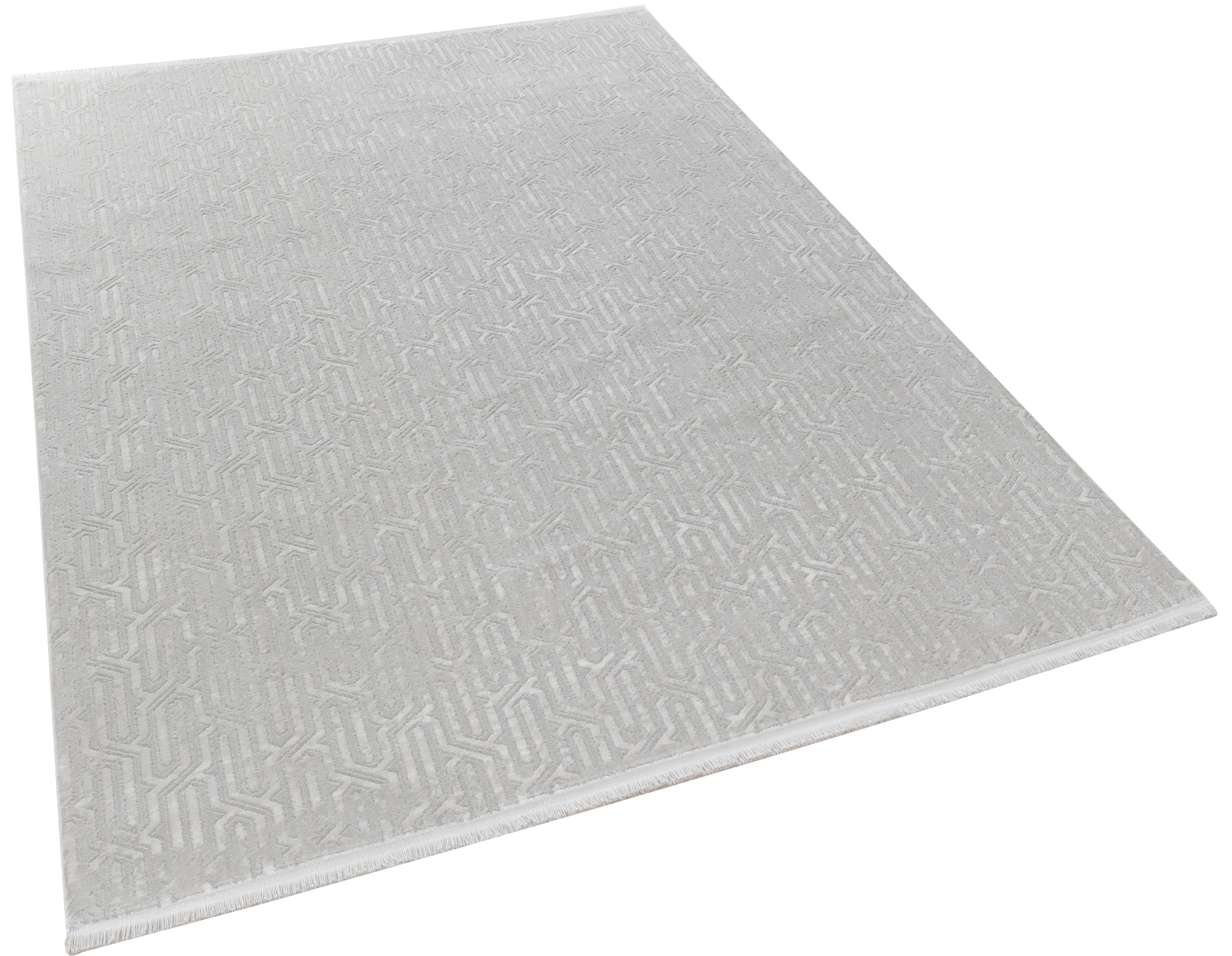 Lima Modern Pattern Beige Living Room Rug 6271