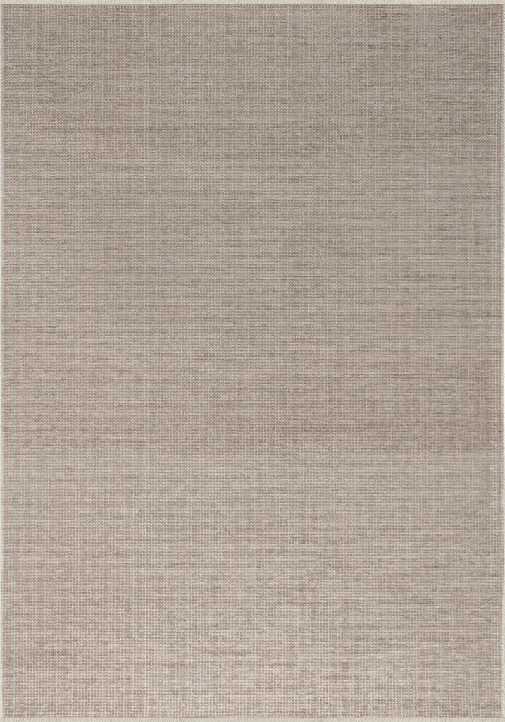 Pandora Plain Pattern Beige Thin Rug 2412