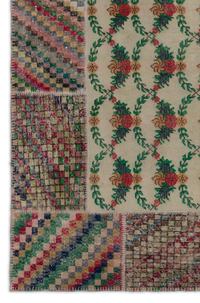 Apex Patchwork Carpet Retro 21750 192 x 293 cm