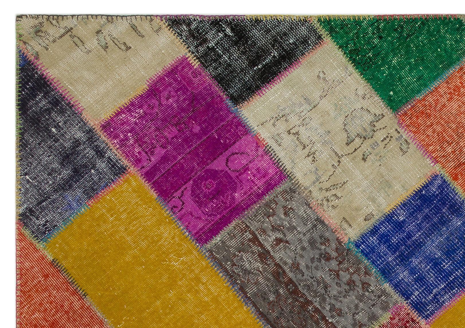 Apex Patchwork Unique Multi Natural 21636 160 cm x 233 cm