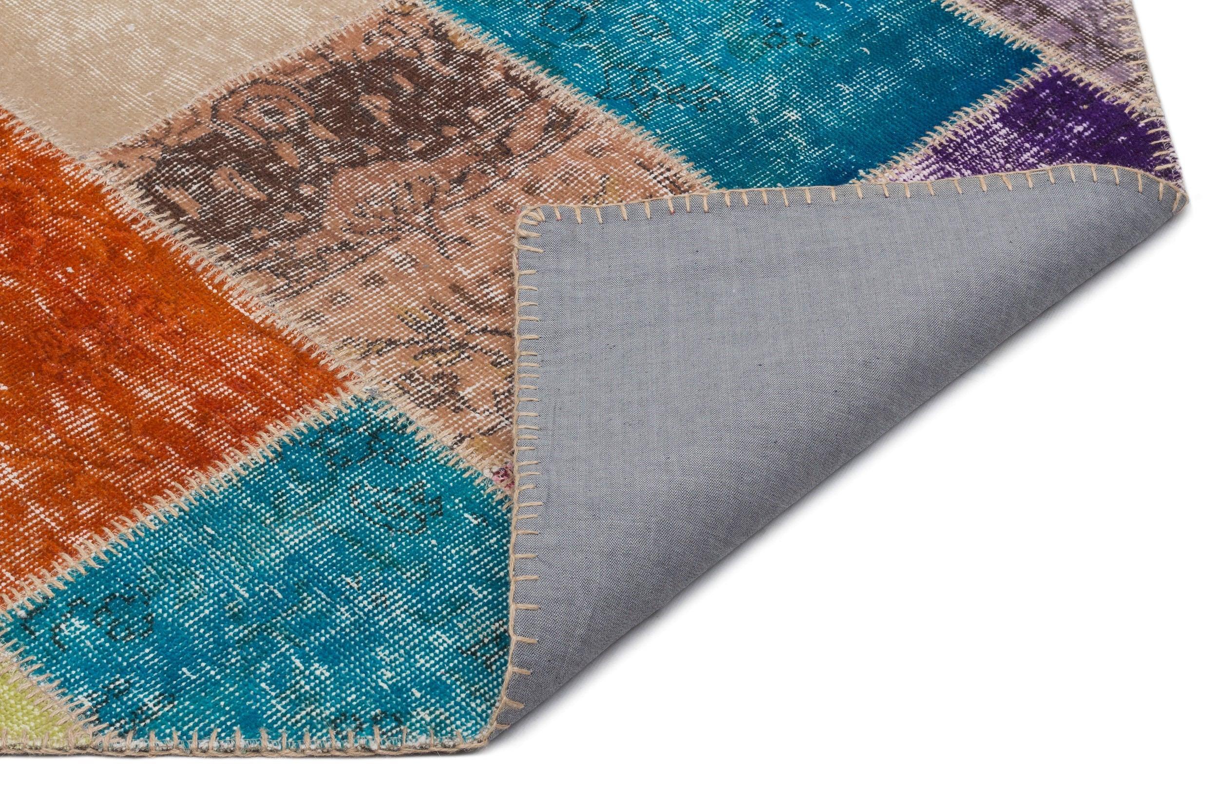 Apex Patchwork Unique Multi Natural 22077 160 cm X 230 cm