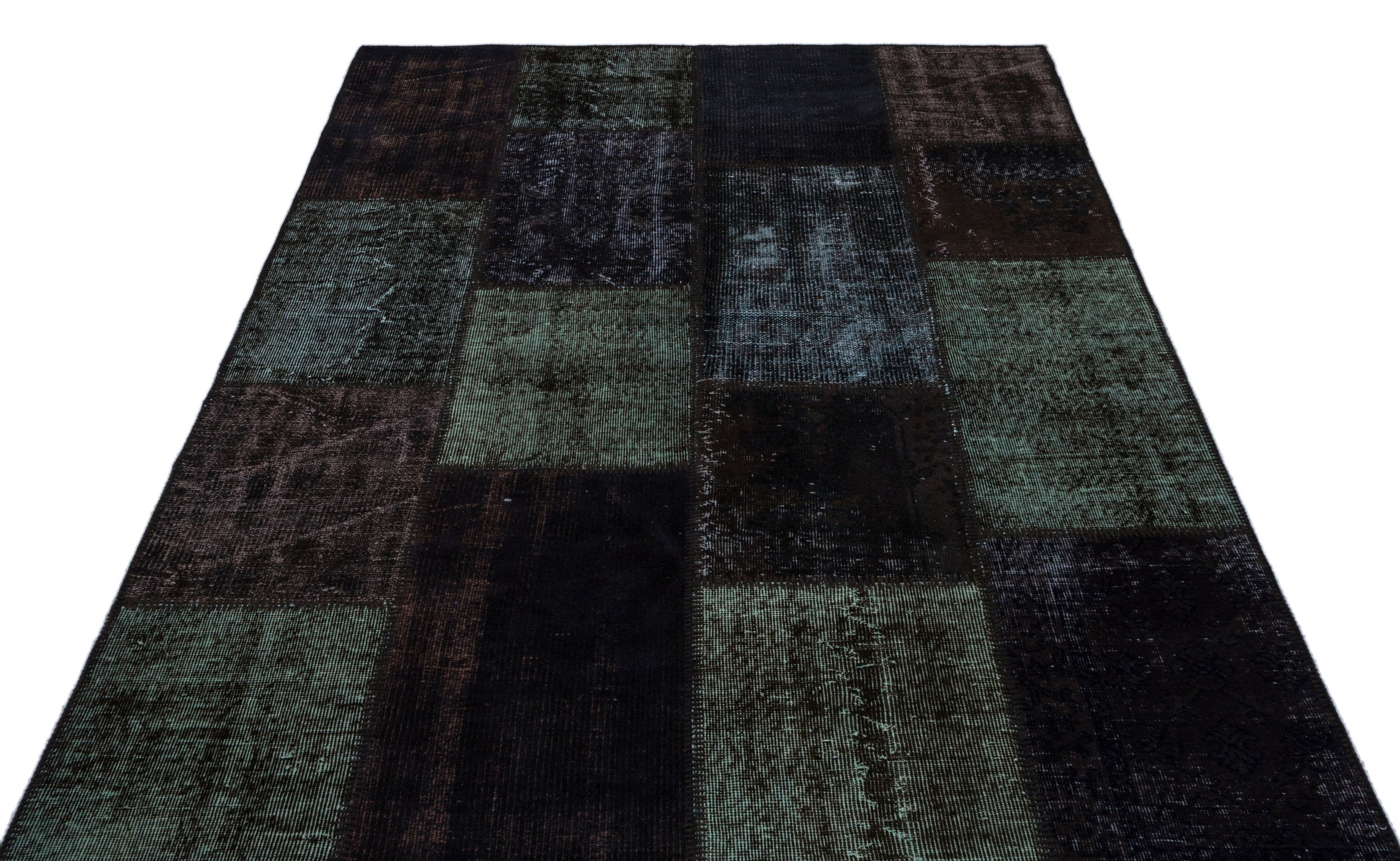 Apex Patchwork Unique Black 26419 160 cm x 230 cm