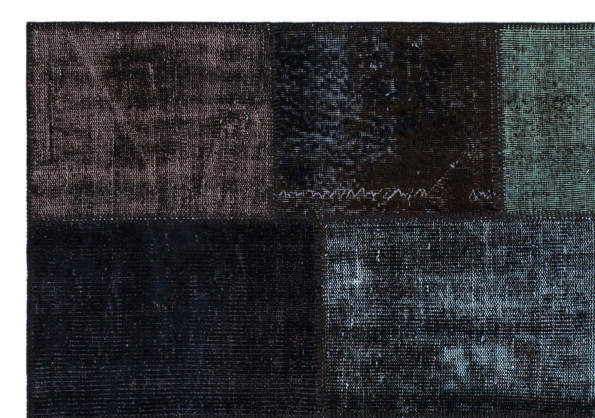 Apex Patchwork Unique Black 26419 160 cm x 230 cm