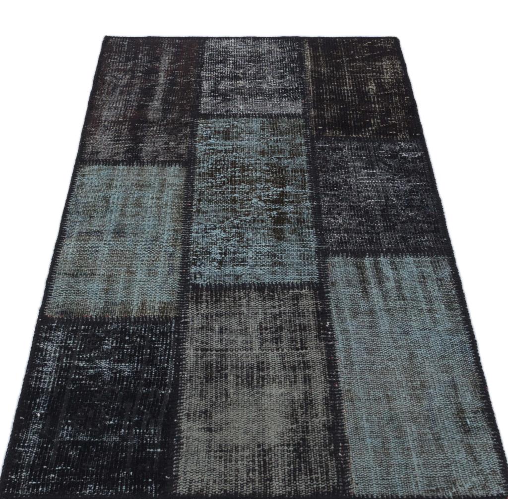 Apex patchwork unique black 31404 80 x 150 cm