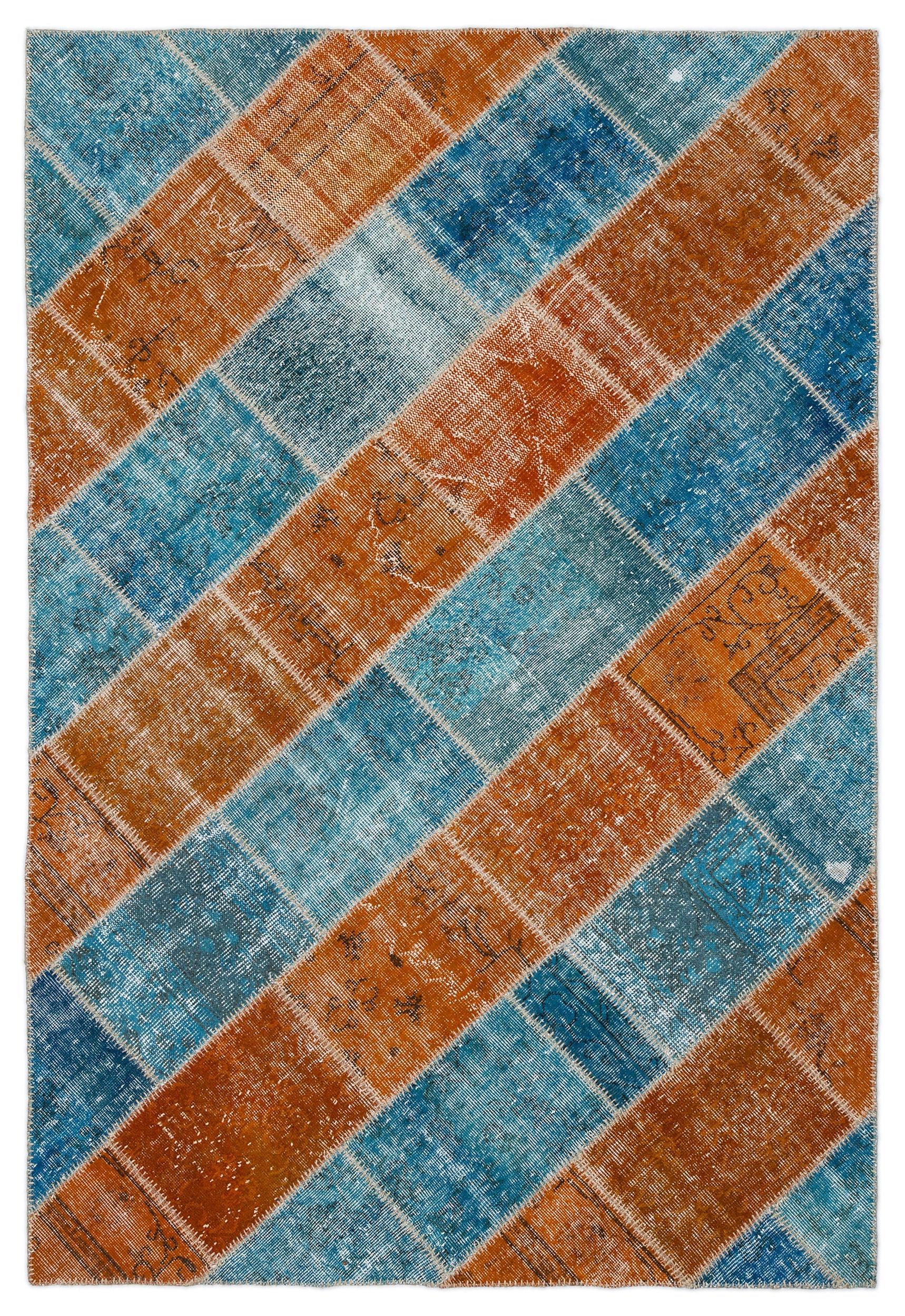 Apex Patchwork Unique Turquoise 2073 160 cm X 230 cm
