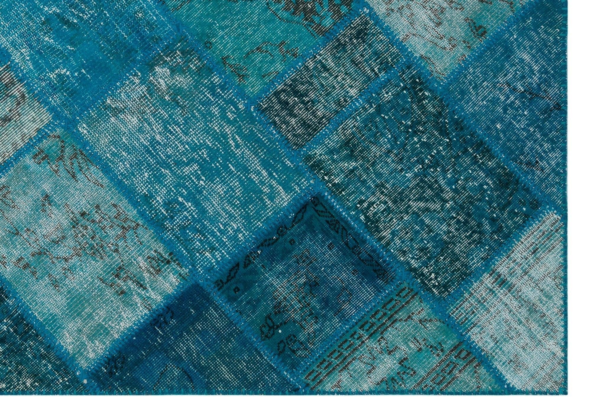 Apex Patchwork Unique Turquoise 31251 160 cm X 230 cm