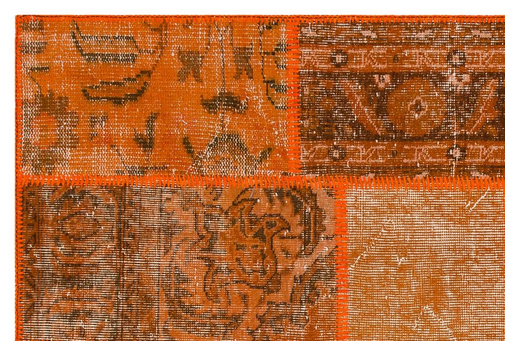 Apex Patchwork Unique Orange 36484 121 cm X 181 cm