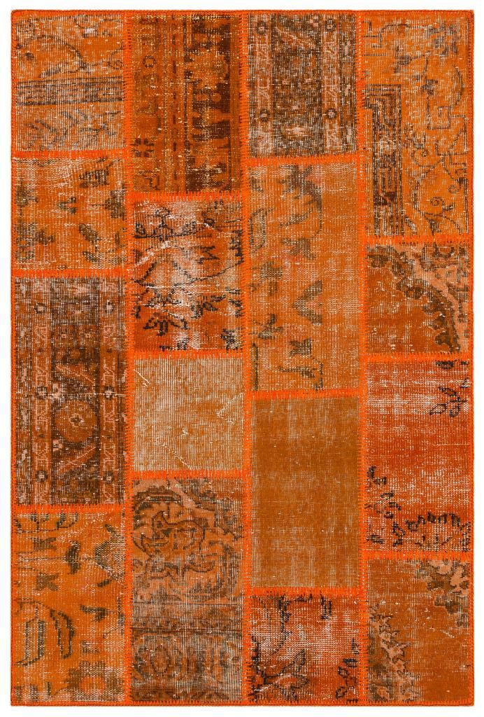 Apex Patchwork Unique Orange 36484 121 cm X 181 cm