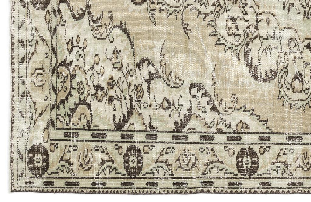 Apex Vintage Carpet Beige 12082 190 x 267 cm