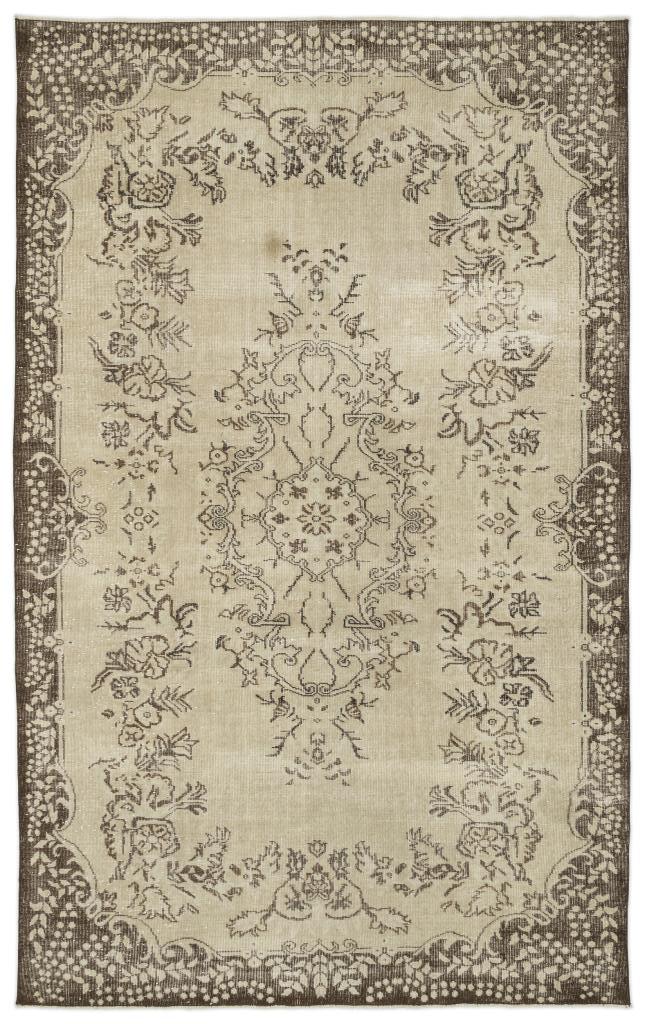 Apex Vintage Carpet Beige 14376 190 x 302 cm