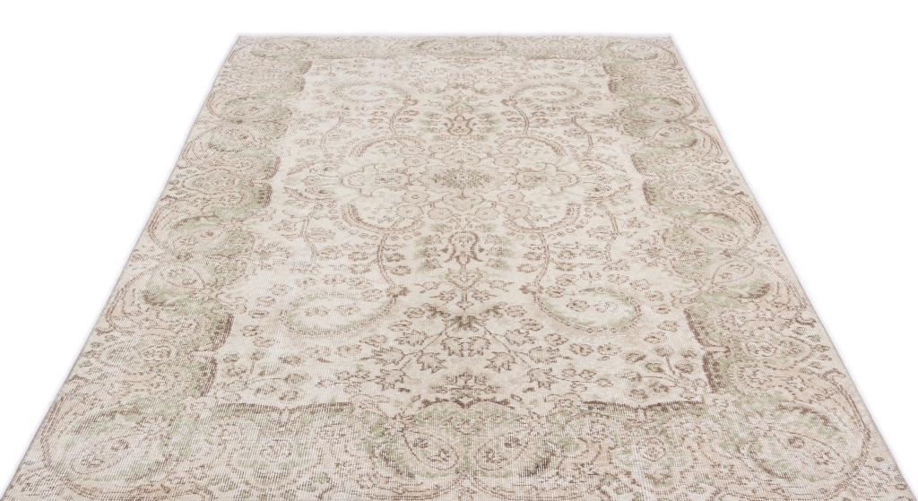 Apex Vintage Carpet Beige 15476 166 x 284 cm