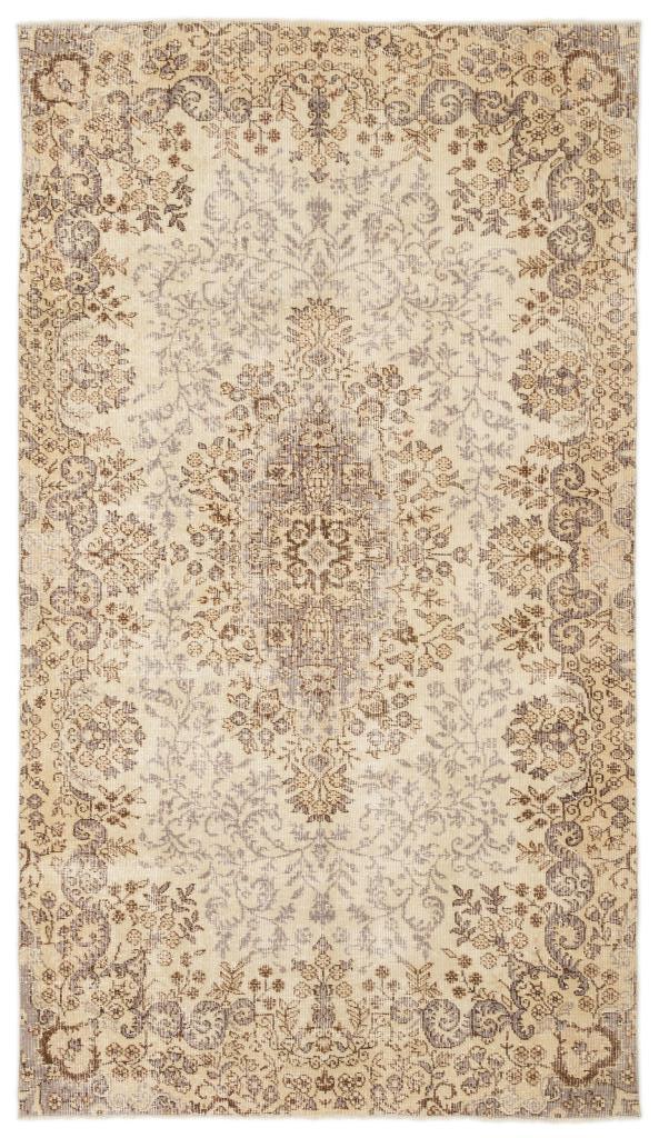 Apex Vintage Carpet Beige 17002 163 x 289 cm