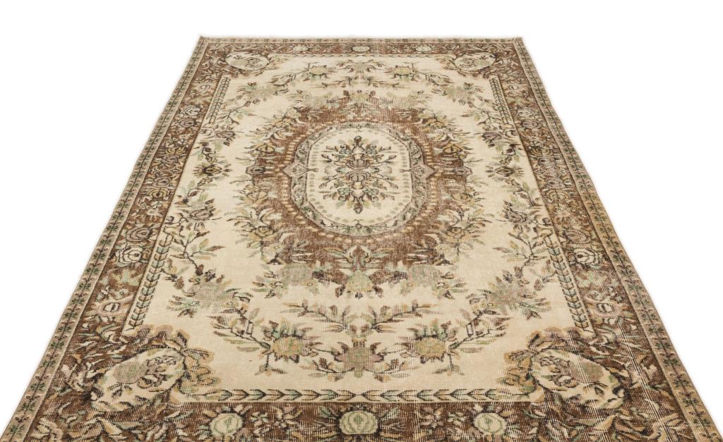 Apex Vintage Carpet Beige 17102 170 x 267 cm