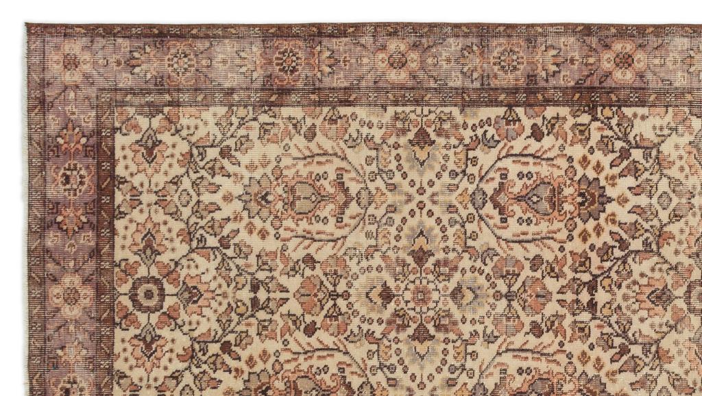 Apex Vintage Carpet Beige 18893 164 x 297 cm