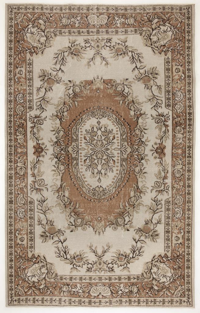 Apex Vintage Carpet Beige 4204 187 x 300 cm
