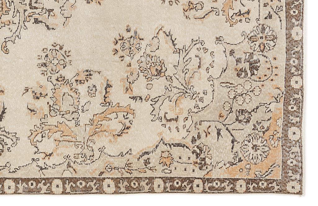 Apex Vintage Carpet Beige 7802 196 x 315 cm