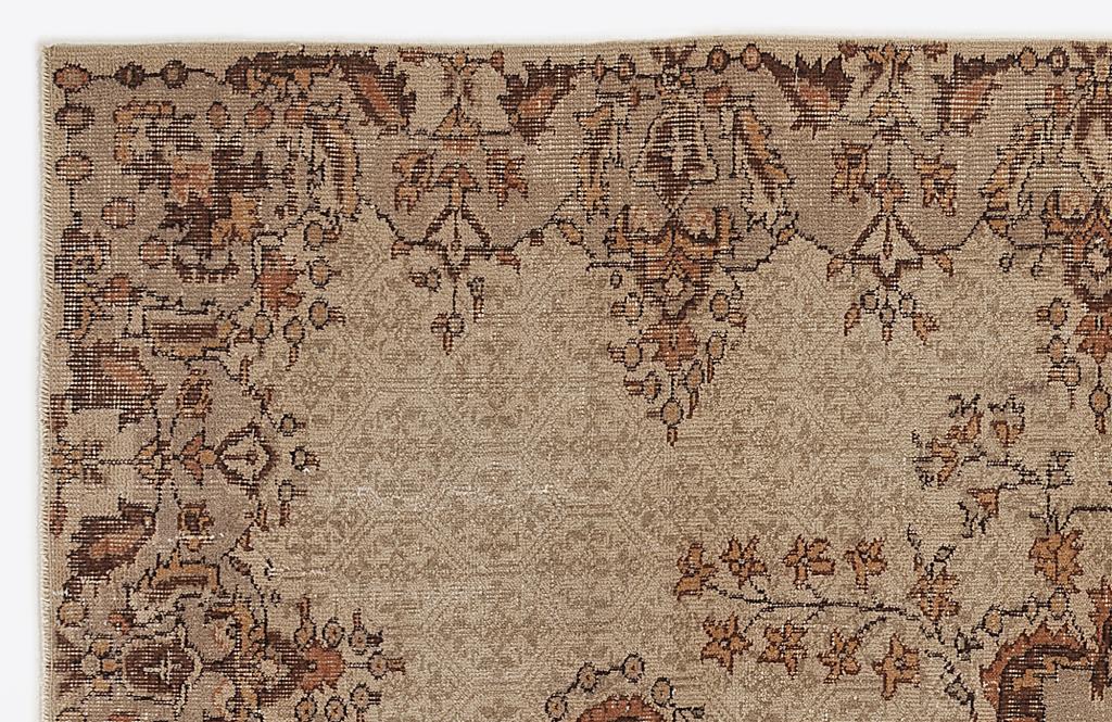 Apex Vintage Carpet Brown 7023 177 x 278 cm