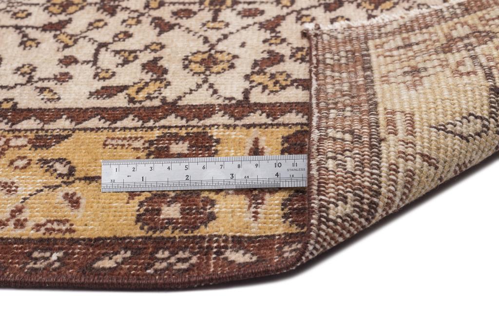 Apex Vintage Carpet Brown 9602 165 x 276 cm