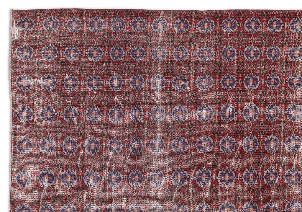 Apex Vintage Carpet Red 13839 184 x 266 cm