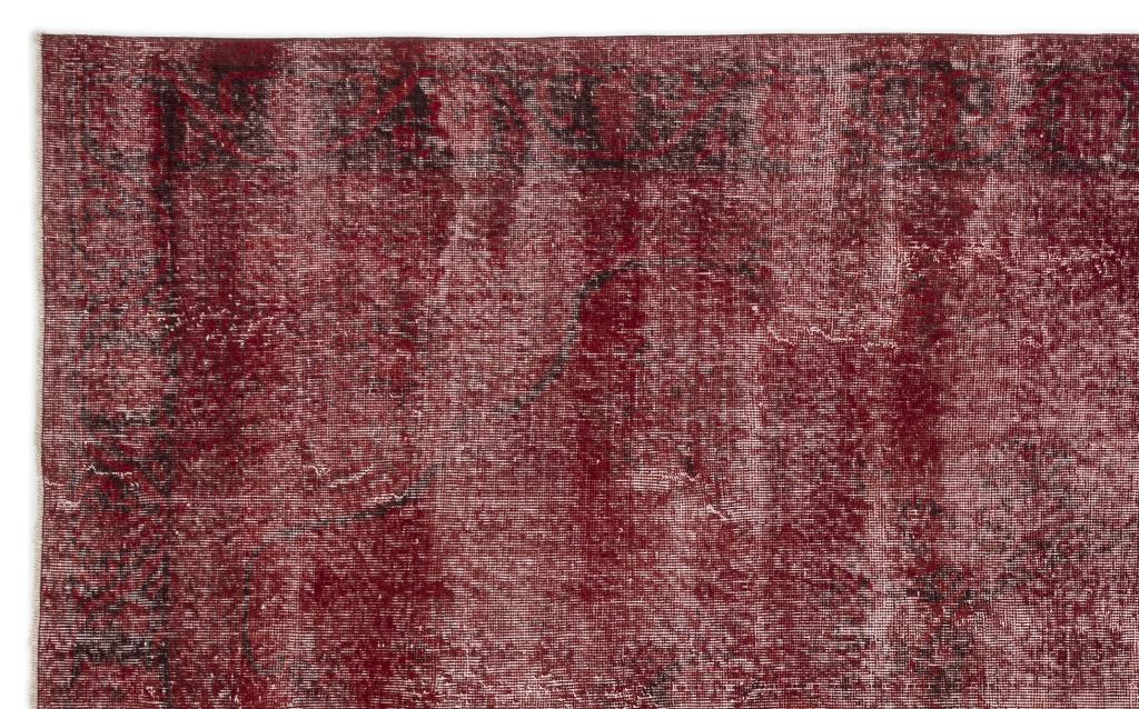 Apex Vintage Carpet Red 13883 200 x 315 cm