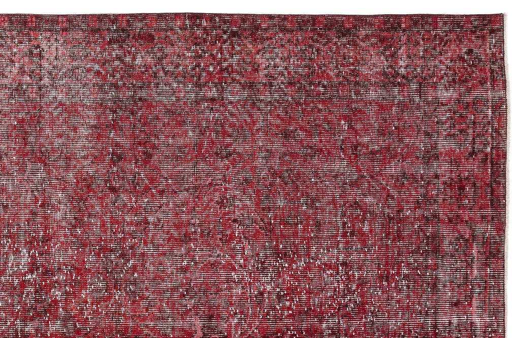 Apex Vintage Carpet Red 9719 171 x 291 cm