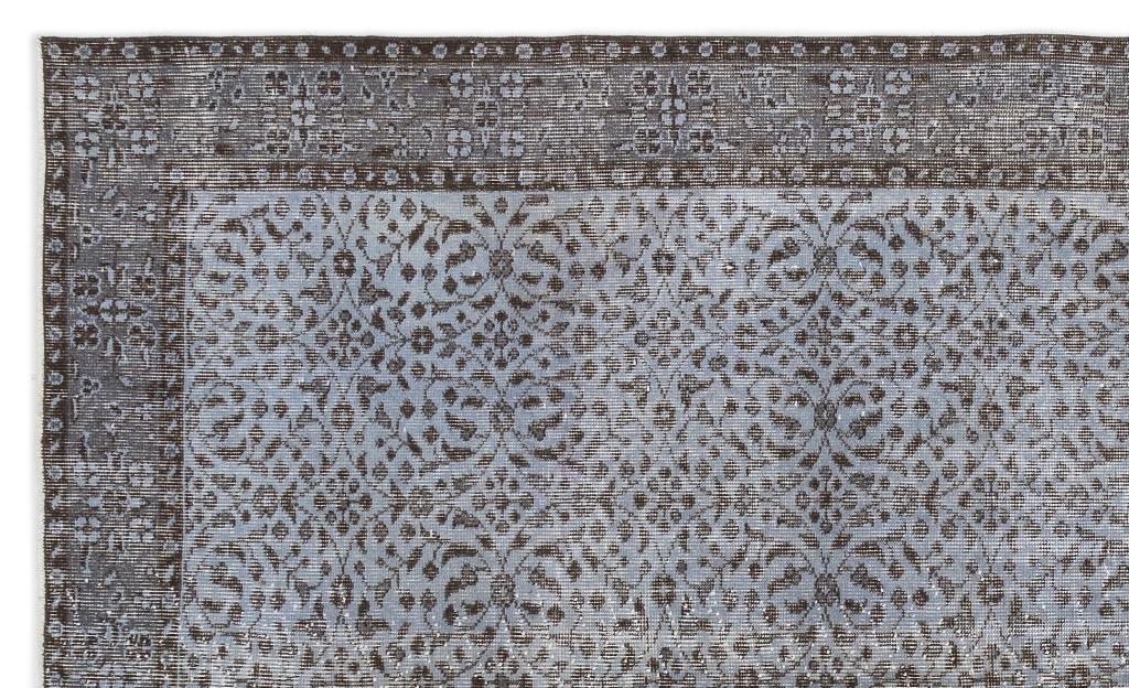 Apex Vintage Carpet Blue 13424 165 x 276 cm