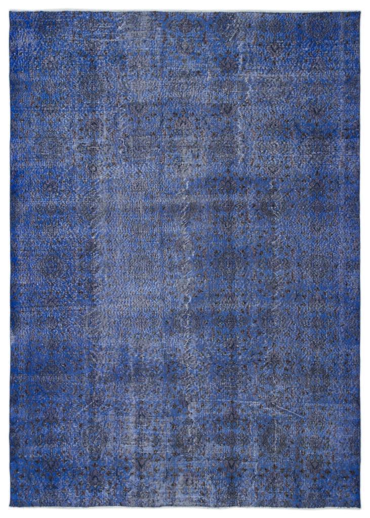 Apex Vintage Carpet Blue 18486 209 x 293 cm