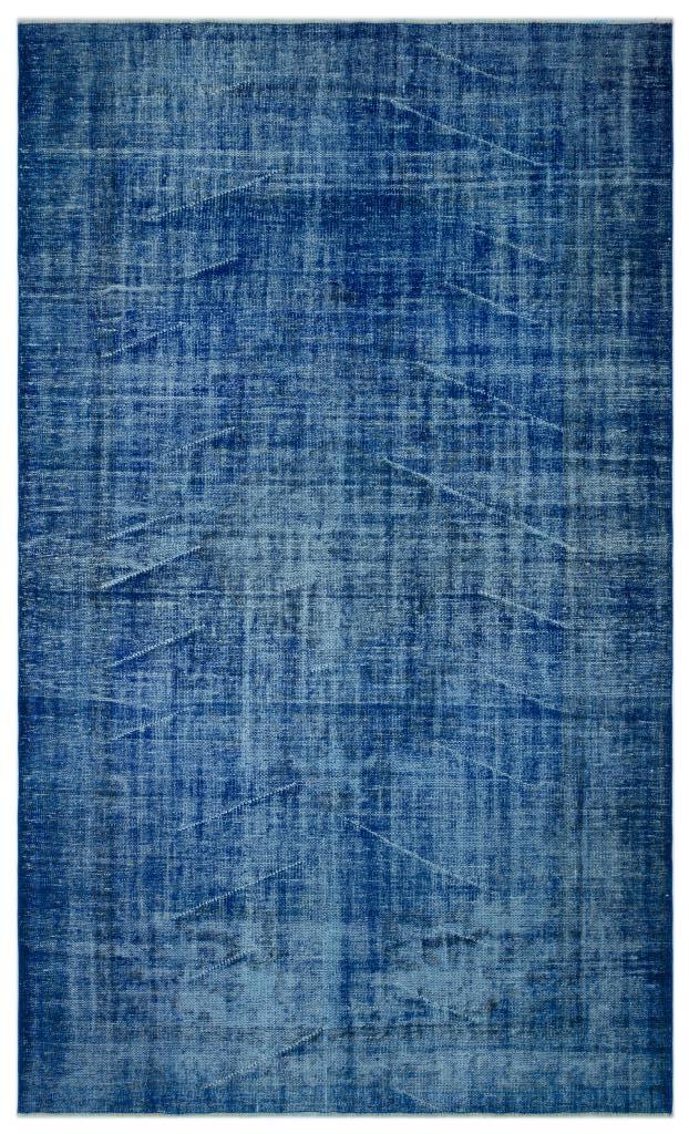 Apex Vintage Carpet Blue 23478 174 x 297 cm