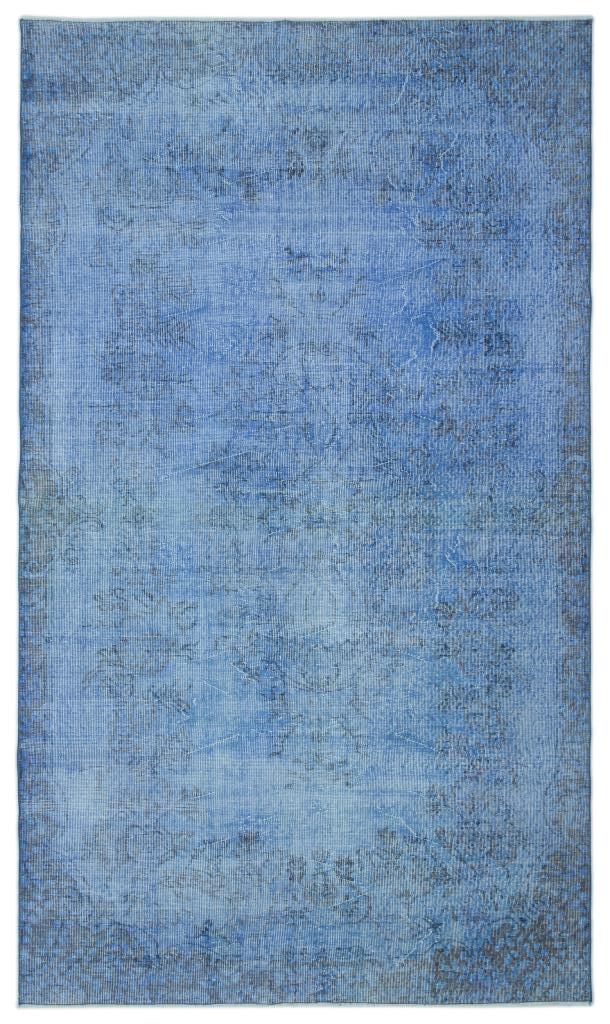 Apex Vintage Carpet Blue 23538 163 x 281 cm