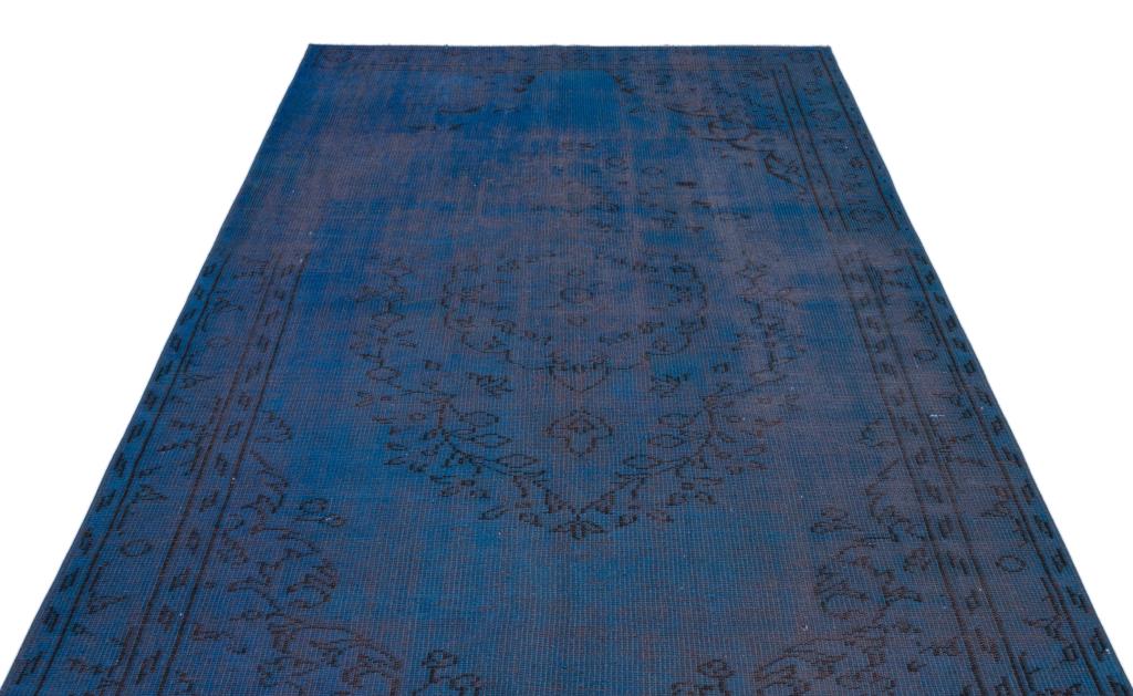 Apex Vintage Carpet Blue 23878 166 x 281 cm