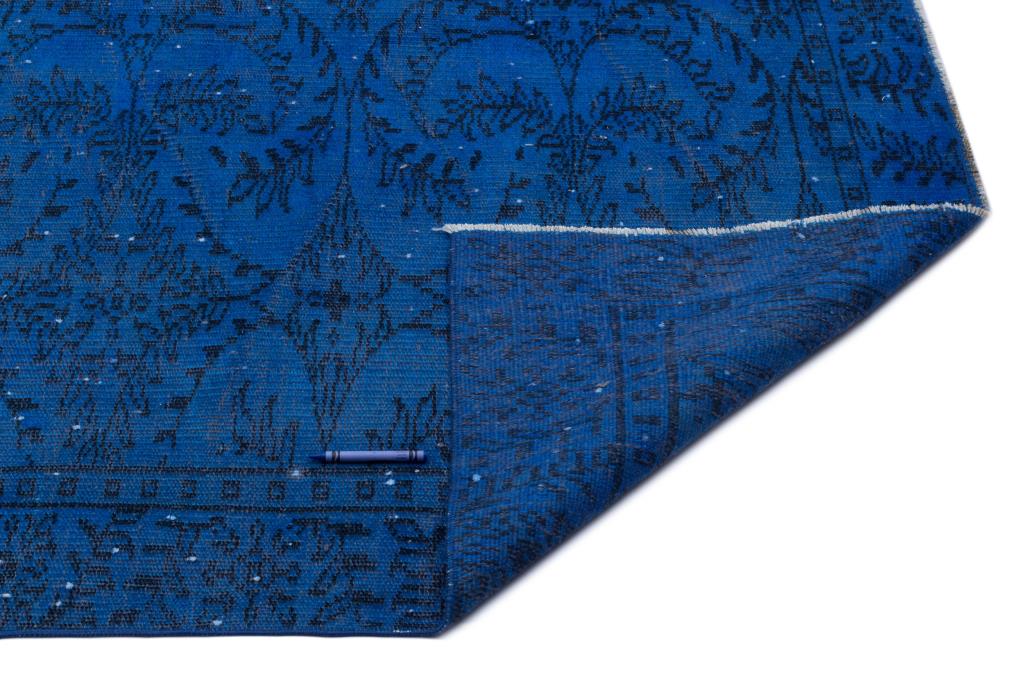 Apex Vintage Carpet Blue 24040 168 x 274 cm