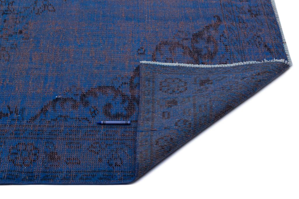 Apex Vintage Carpet Blue 24045 168 x 277 cm