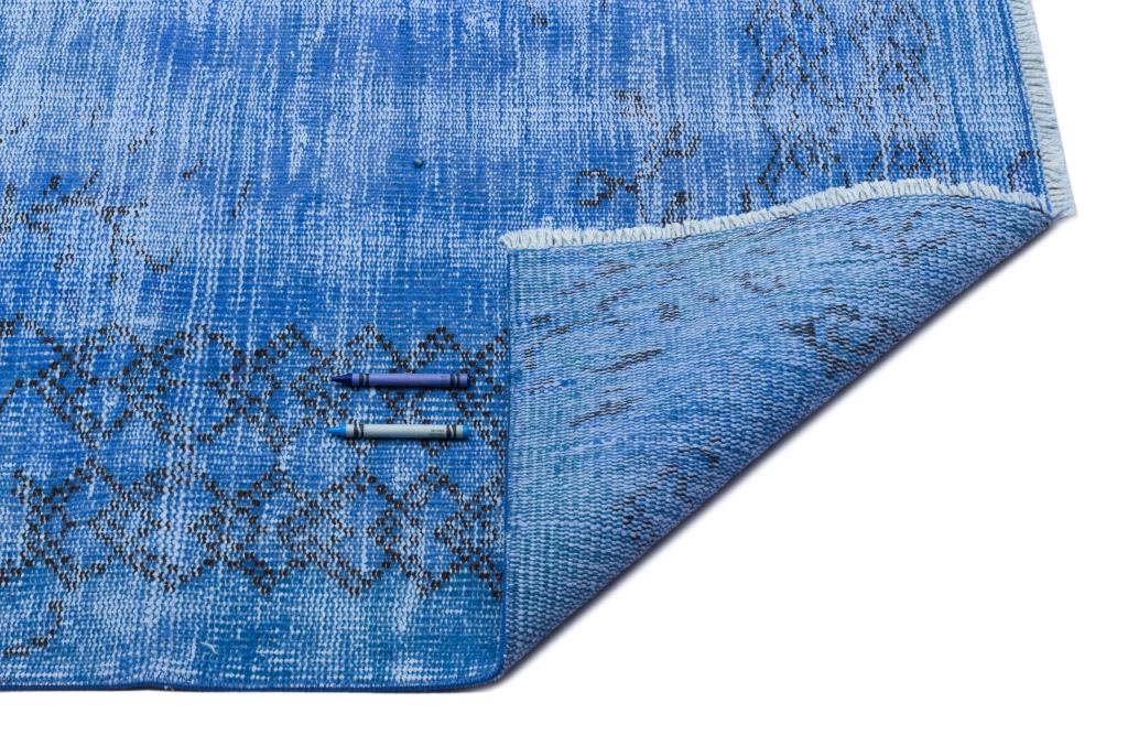 Apex Vintage Carpet Blue 25839 180 x 297 cm