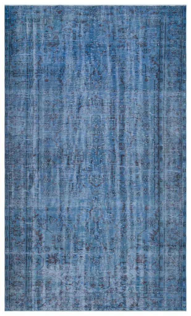 Apex Vintage Carpet Blue 27898 183 x 295 cm