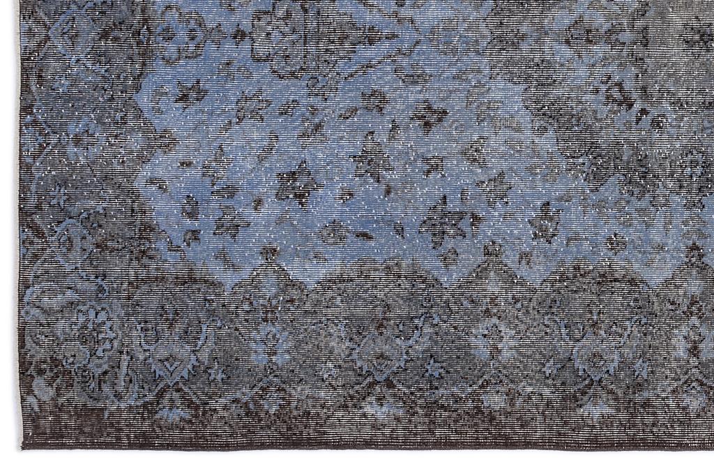 Apex Vintage Carpet Blue 8631 166 x 278 cm
