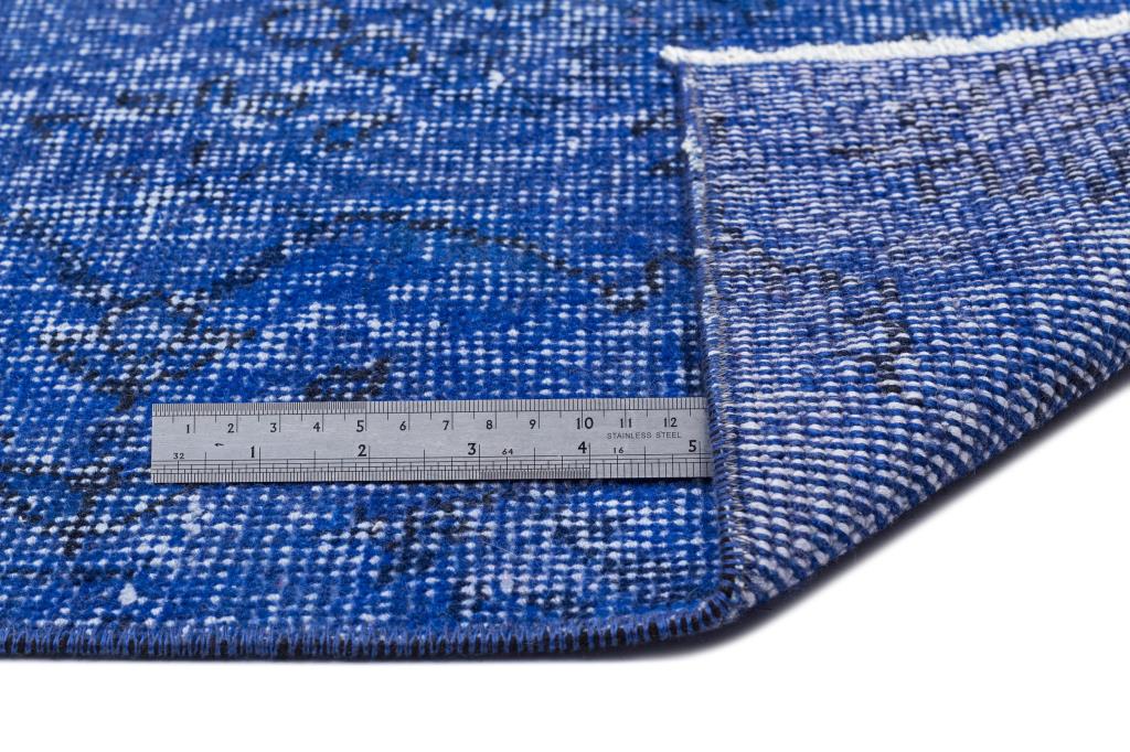 Apex Vintage Carpet Blue 9694 175 x 305 cm