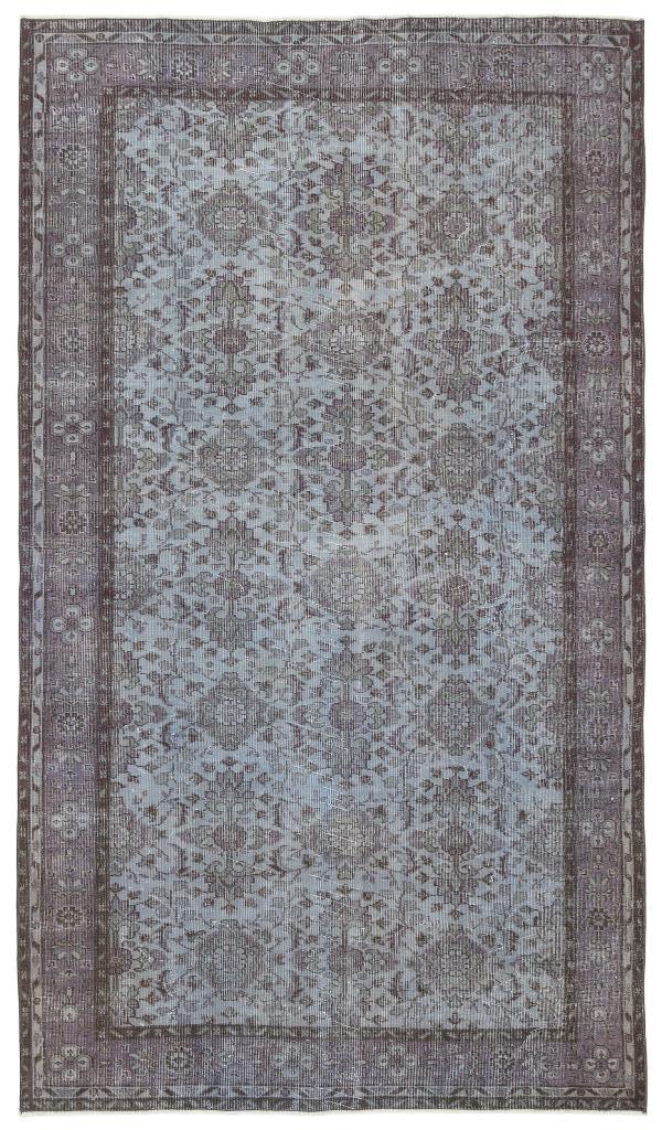 Apex Vintage Carpet Blue 9864 166 x 293 cm