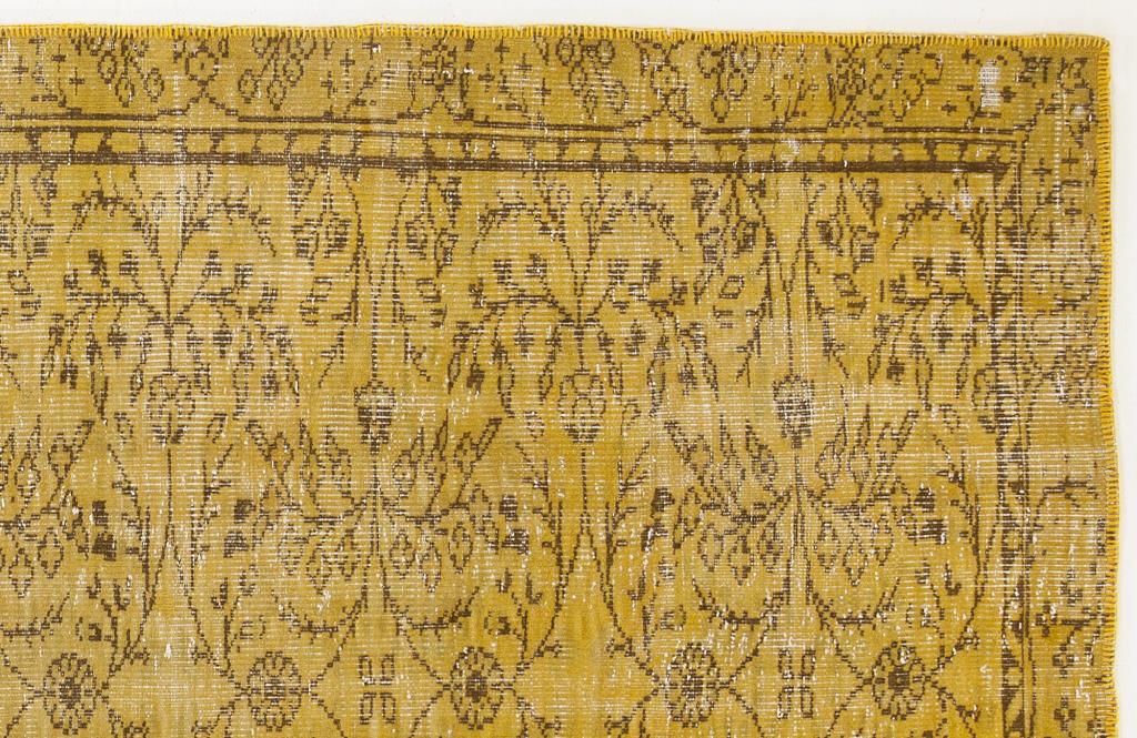 Apex Vintage Carpet Yellow 3292 165 x 285 cm
