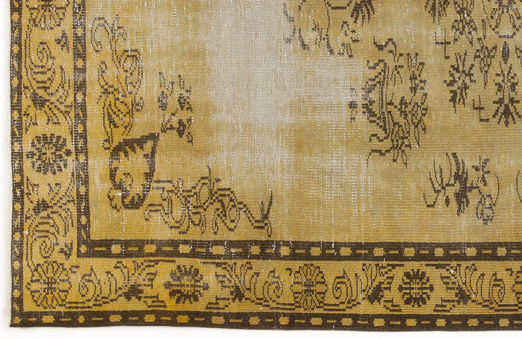 Apex Vintage Carpet Yellow 4880 178 x 271 cm