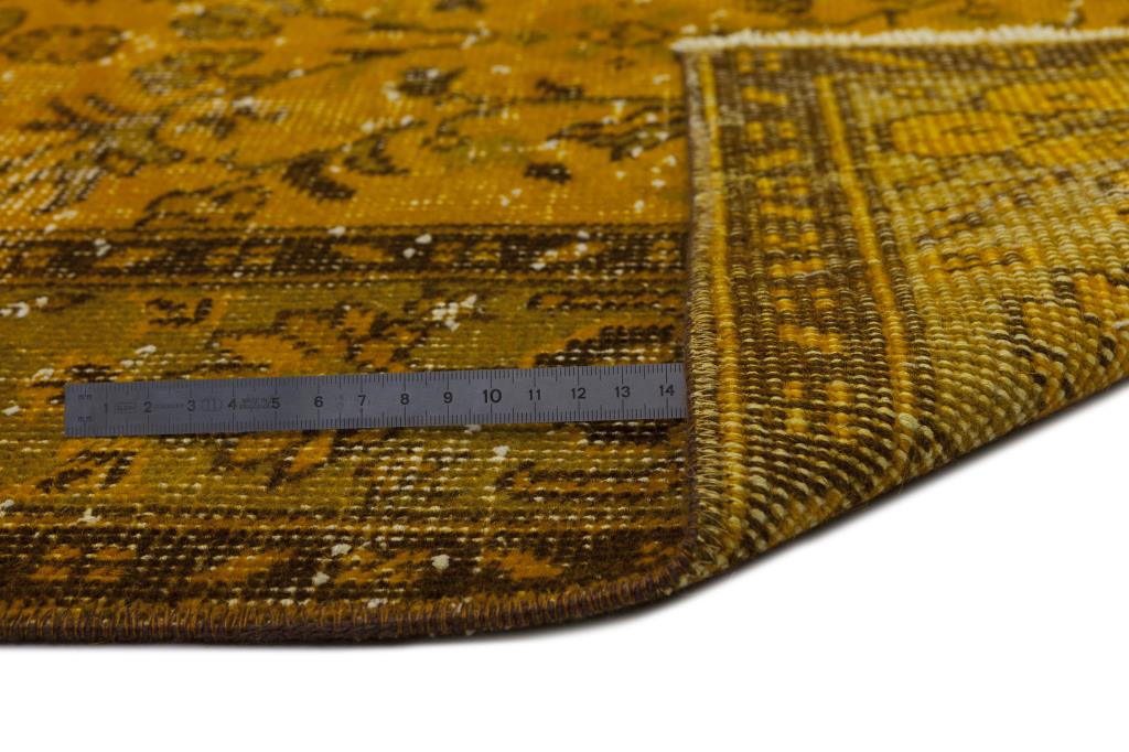 Apex Vintage Carpet Yellow 8342 167 x 290 cm