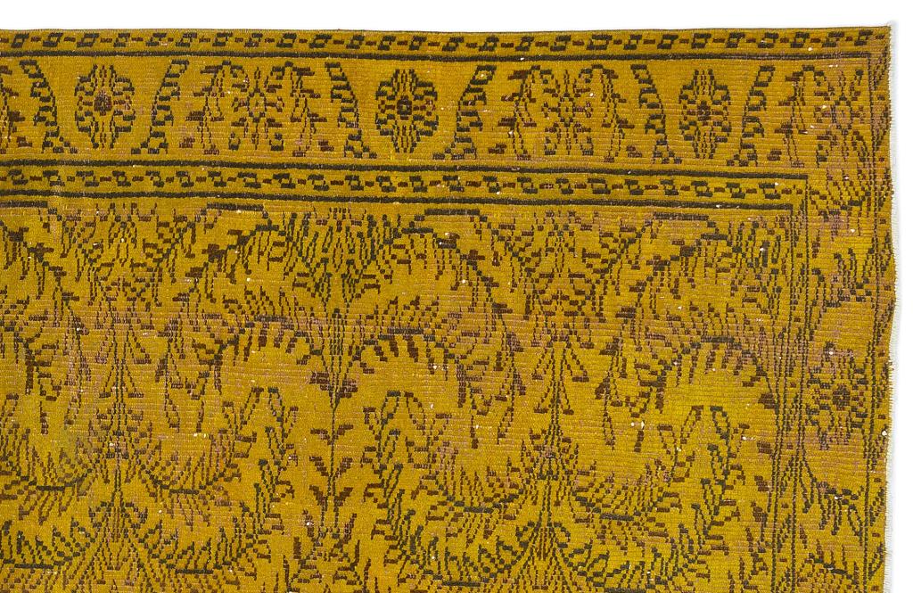 Apex Vintage Carpet Yellow 9688 180 x 266 cm