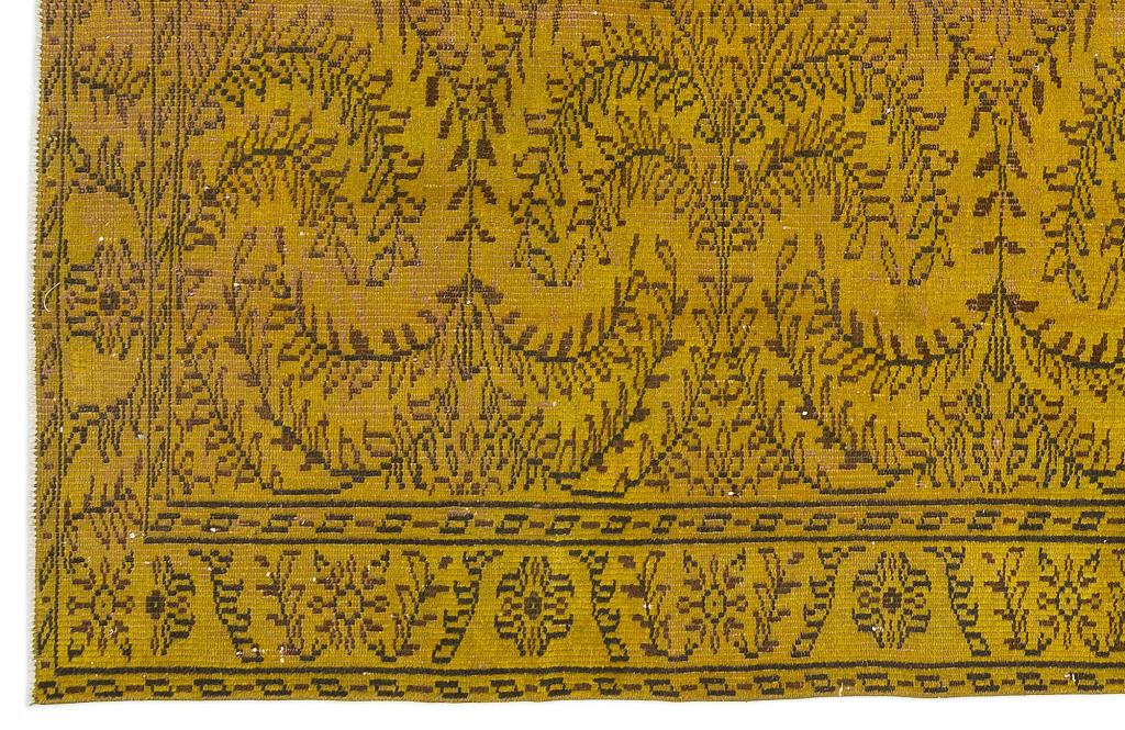 Apex Vintage Carpet Yellow 9688 180 x 266 cm