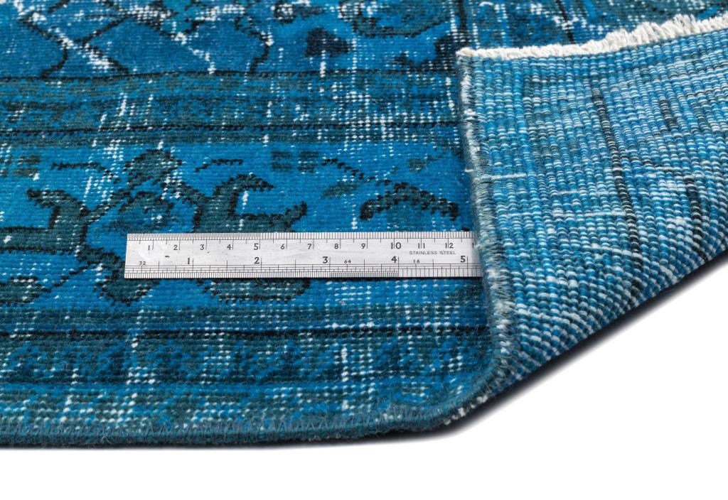 Apex Vintage Carpet Turquoise 12129 190 x 297 cm