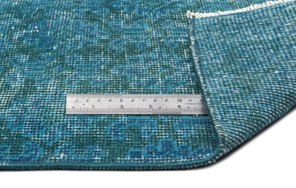 Apex Vintage Carpet Turquoise 12304 211 x 308 cm