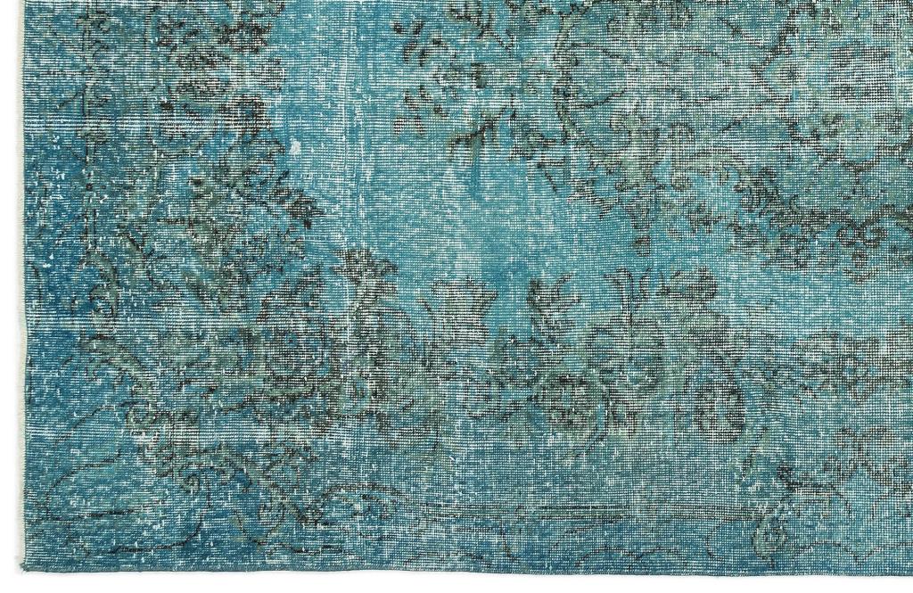 Apex Vintage Carpet Turquoise 12582 159 x 296 cm