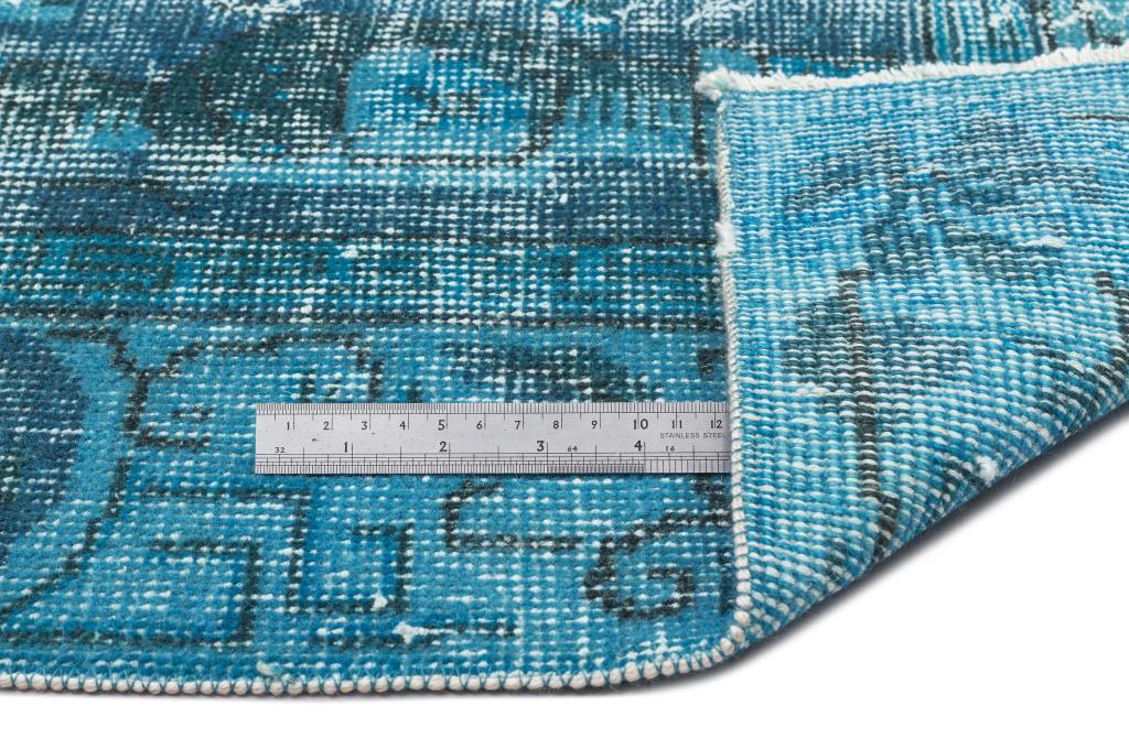 Apex Vintage Carpet Turquoise 13244 164 x 276 cm