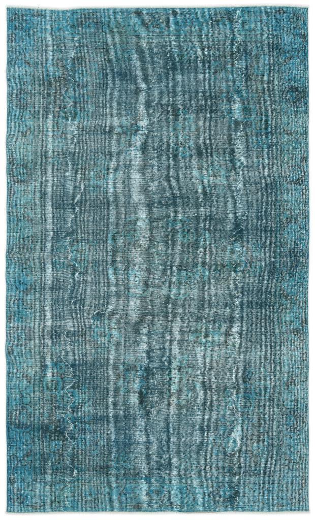 Apex Vintage Carpet Turquoise 13244 164 x 276 cm