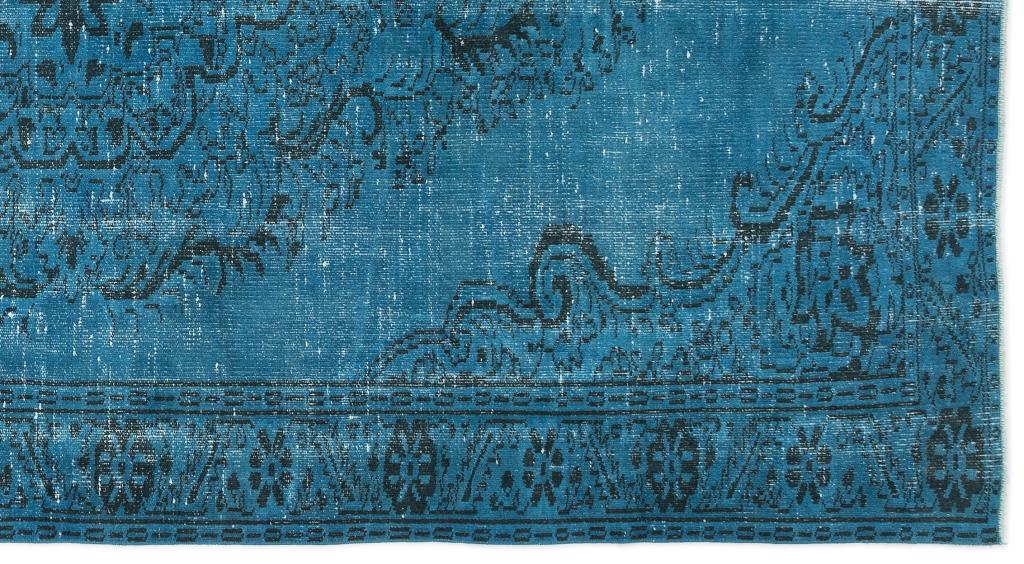 Apex Vintage Carpet Turquoise 13281 175 x 326 cm