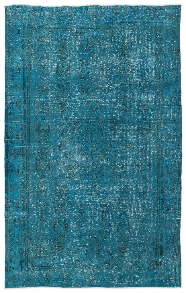 Apex Vintage Carpet Turquoise 13323 184 x 301 cm