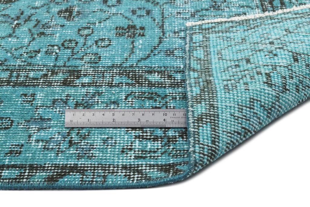 Apex Vintage Carpet Turquoise 14296 194 x 300 cm